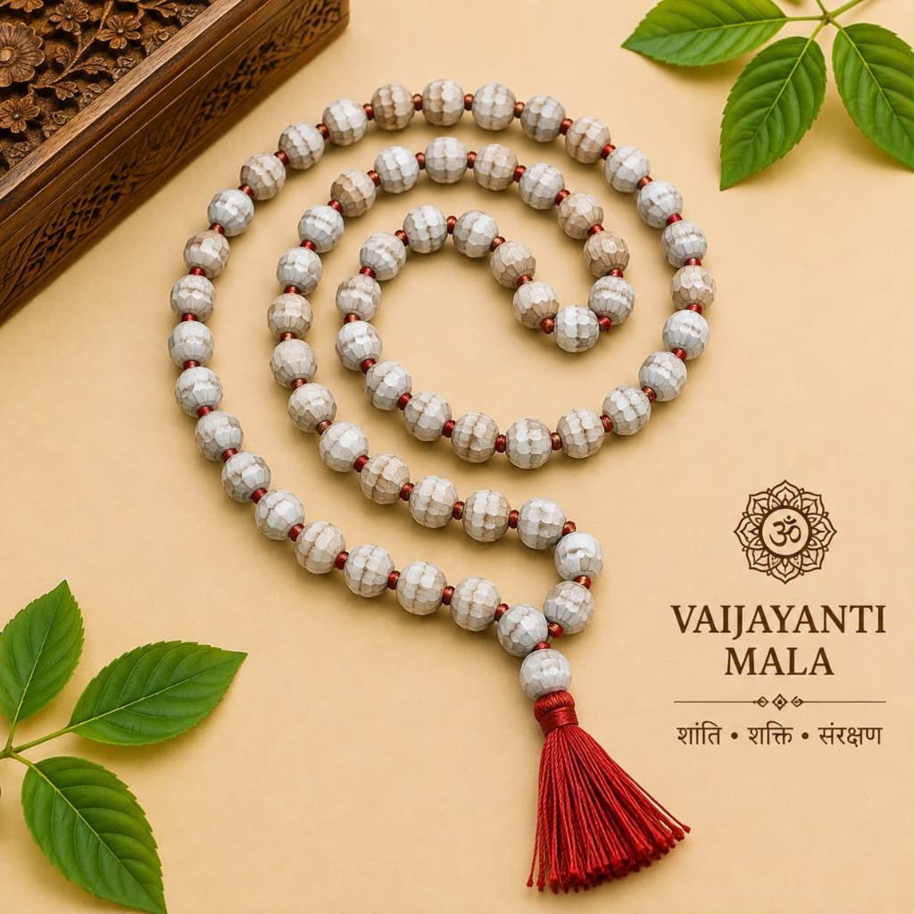 Divine Hindu Vajayanti Jaap Mala – 108 Beads