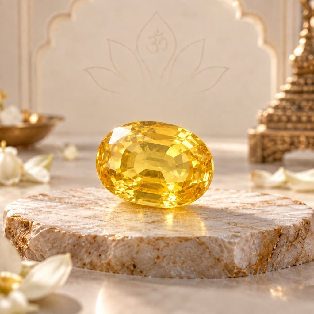 Yellow Sapphire (Pukhraj)
